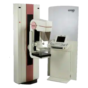 Mastógrafo analógico Lorad M-IV Platinum reacondicionado para estudios de mamografía